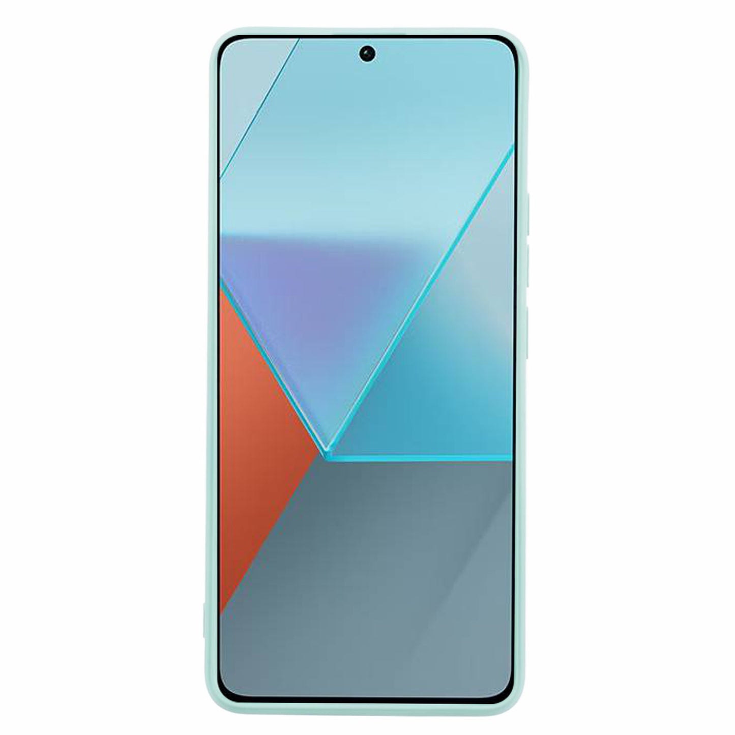For Xiaomi Redmi Note 13 Pro+ 5G Case TPU Fiber Lining Protective Phone Cover - Baby Blue