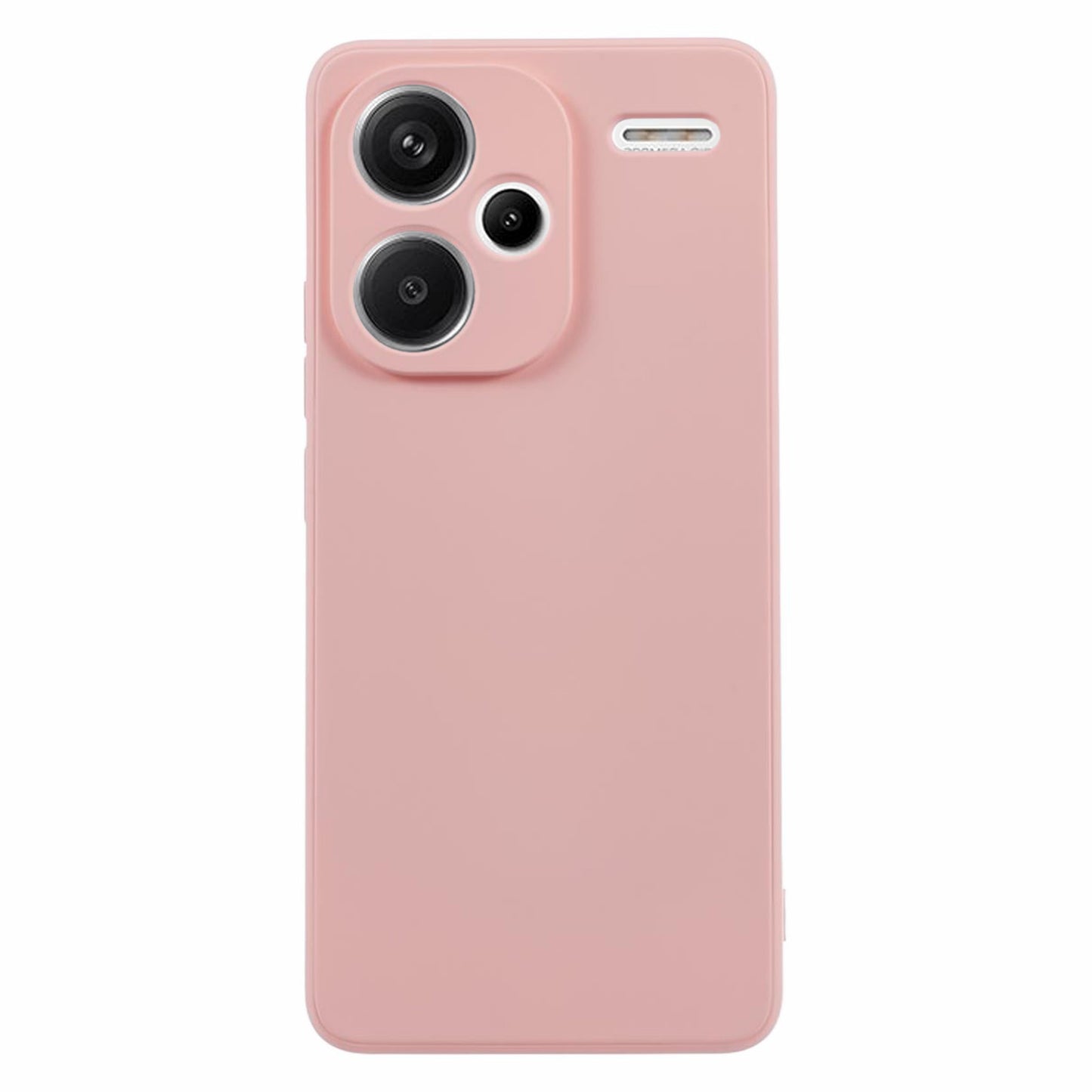 For Xiaomi Redmi Note 13 Pro+ 5G Case TPU Fiber Lining Protective Phone Cover - Pink