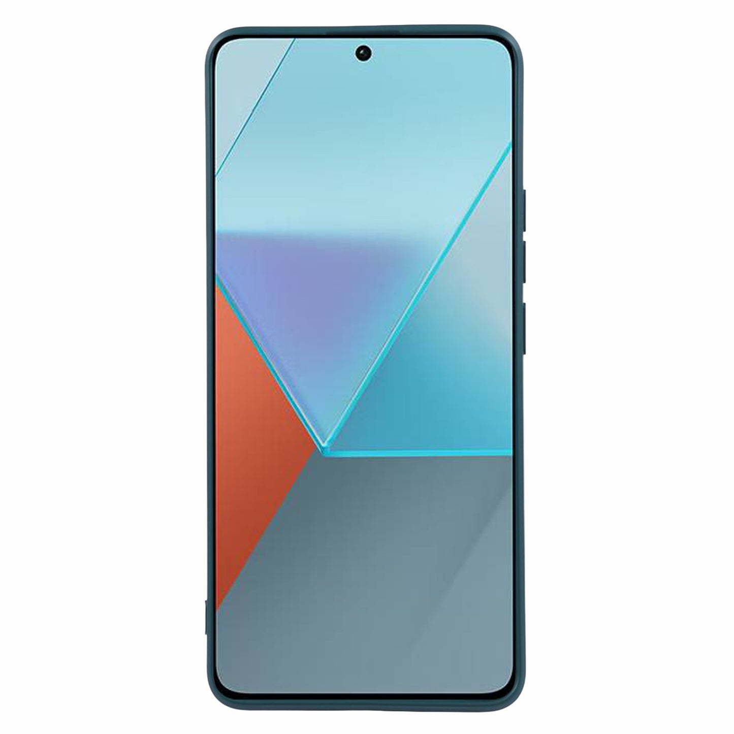 For Xiaomi Redmi Note 13 Pro+ 5G Case TPU Fiber Lining Protective Phone Cover - Army Green