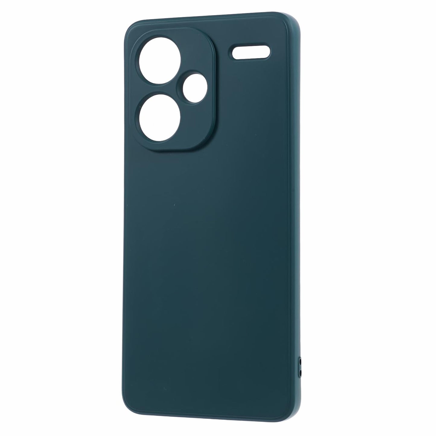 For Xiaomi Redmi Note 13 Pro+ 5G Case TPU Fiber Lining Protective Phone Cover - Army Green