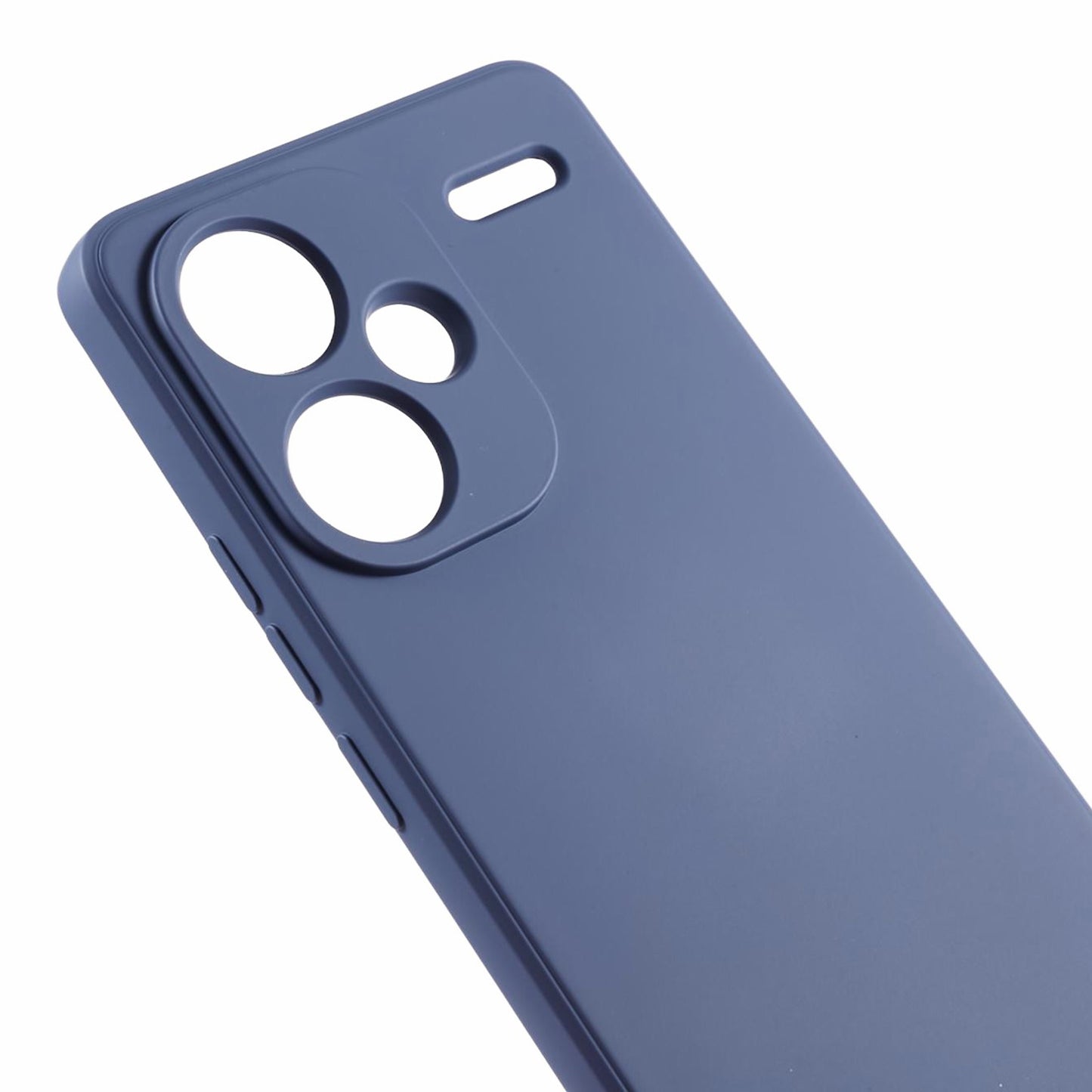 For Xiaomi Redmi Note 13 Pro+ 5G Case TPU Fiber Lining Protective Phone Cover - Lavender Grey