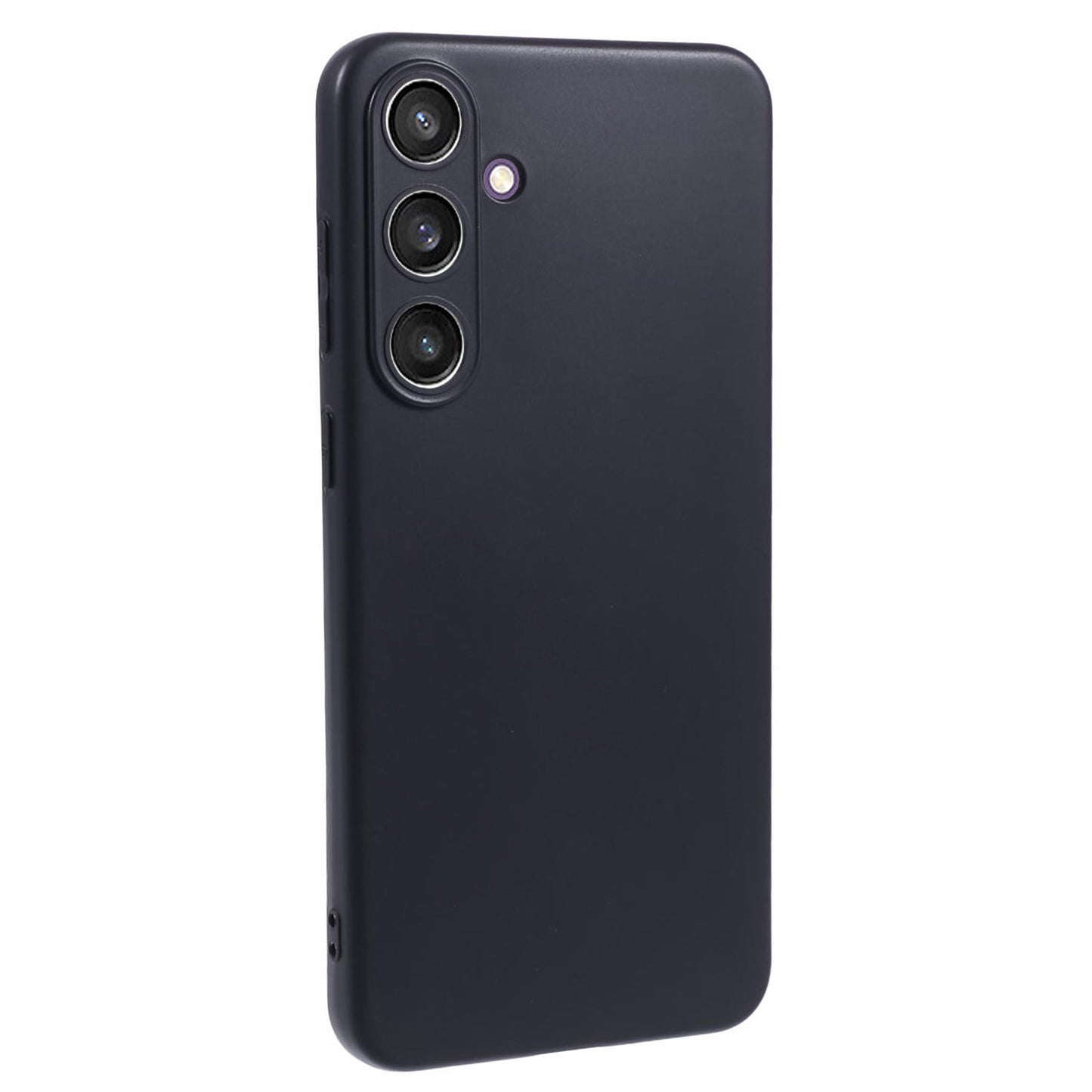 For Samsung Galaxy S24+ TPU Case Matte Precise Cutouts Phone TPU Cover - Black