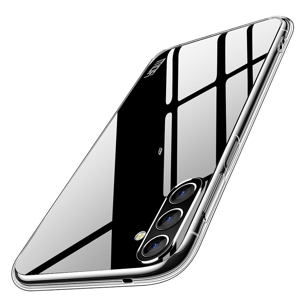 MOFI Transparent Phone Cover for Samsung Galaxy S24 Case Shockproof TPU Protector