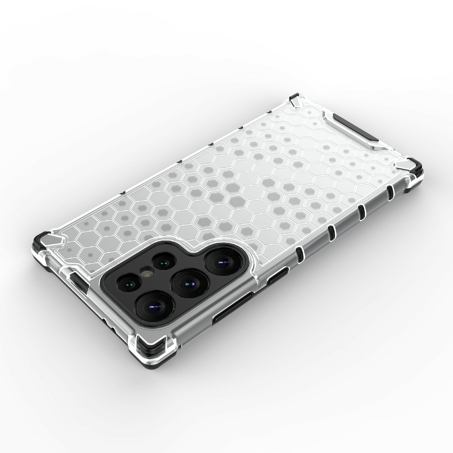 For Samsung Galaxy S24 Ultra Case Anti-drop Protective Phone Cover - Grey