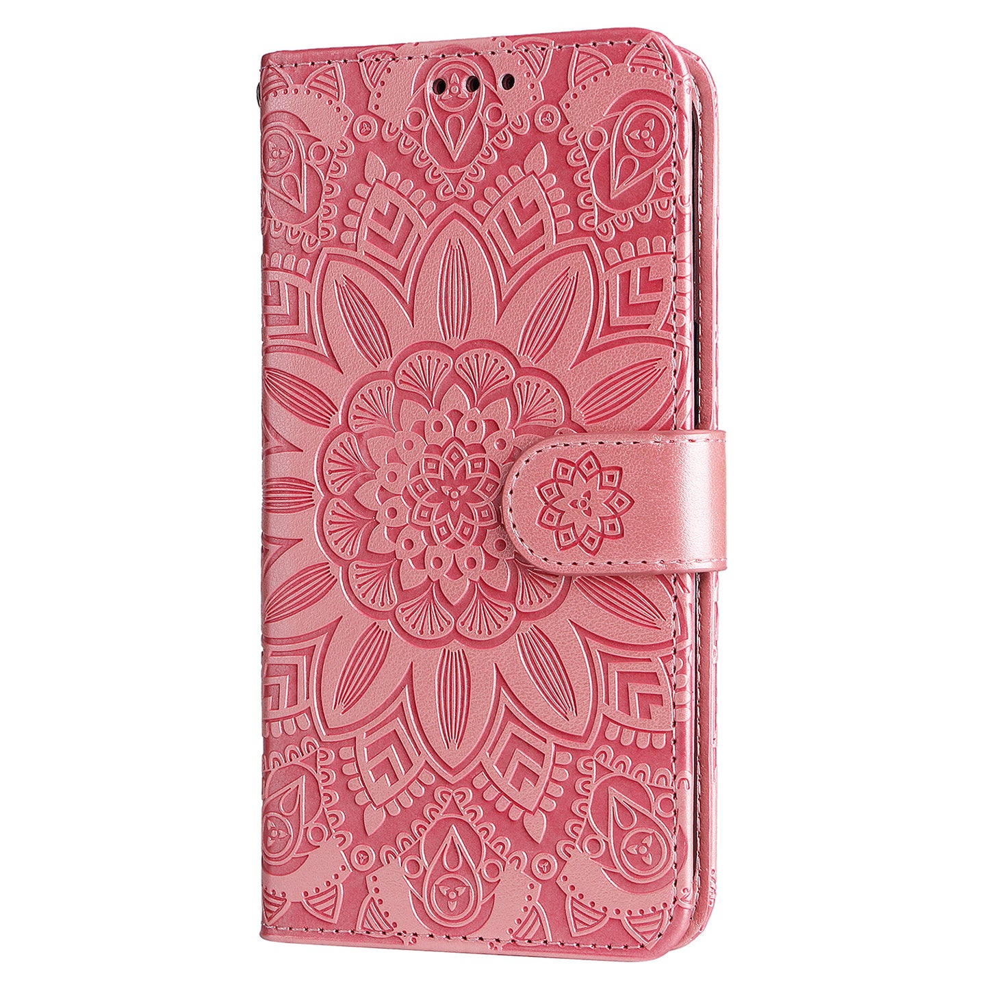 For Samsung Galaxy S24 Ultra Case Leather Wallet Flip Protective Phone Cover - Pink
