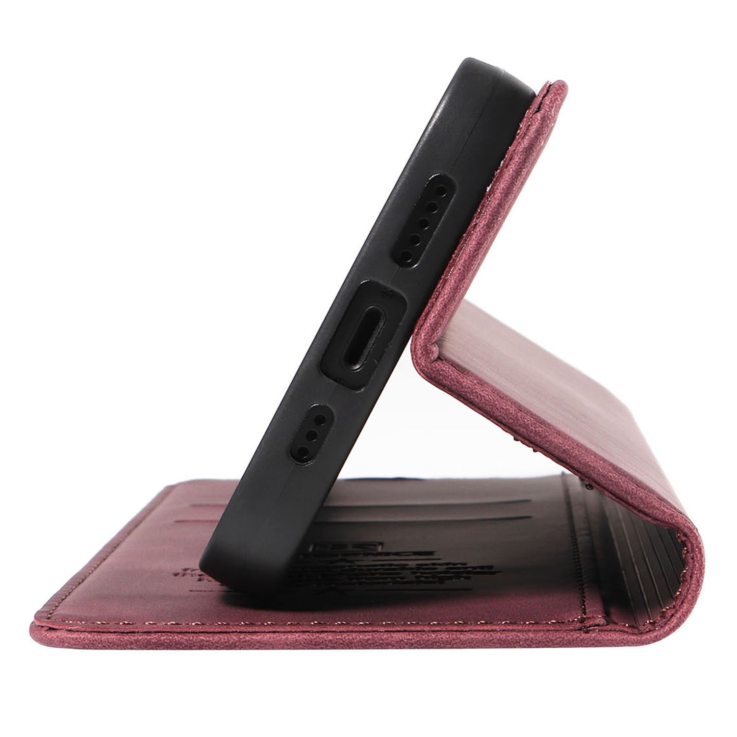 BETOPNICE 003 for Samsung Galaxy S24 Case RFID Blocking Shockproof Protection Phone Cover - Red