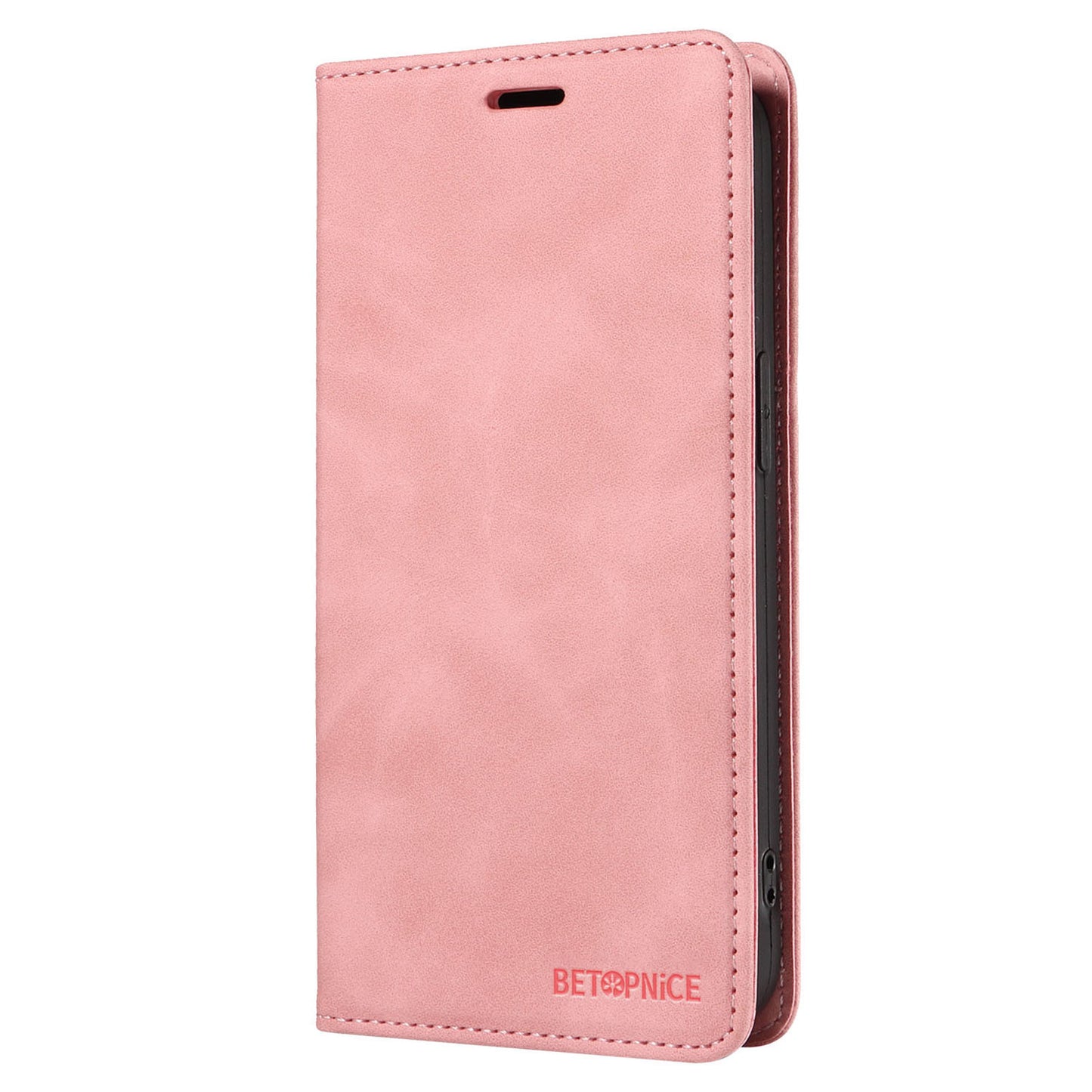 BETOPNICE 003 for Samsung Galaxy S24 Ultra Case Flip Wallet RFID Blocking Phone Cover - Pink