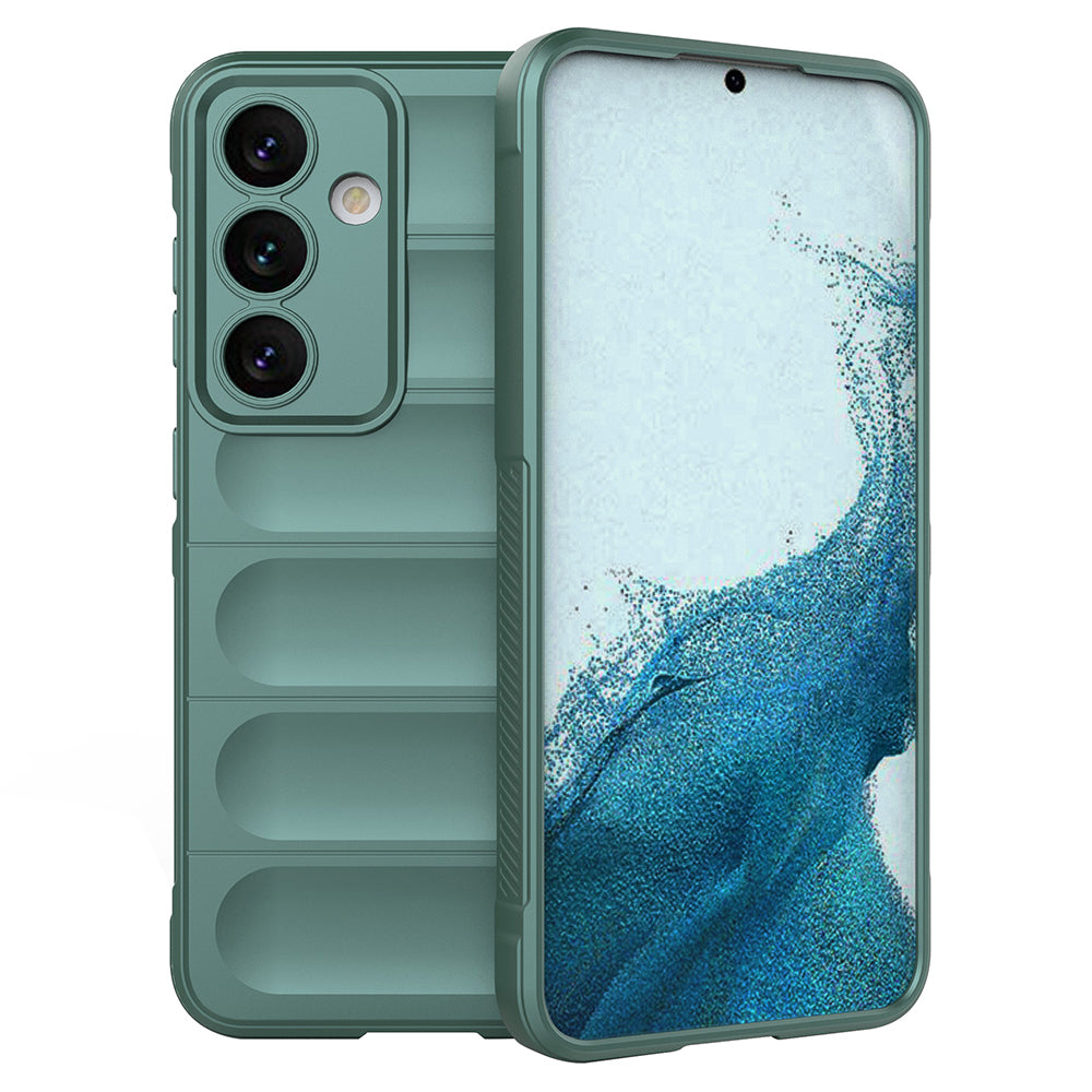 For Samsung Galaxy S24+ TPU Case Rugged Protective Phone Cover - Green