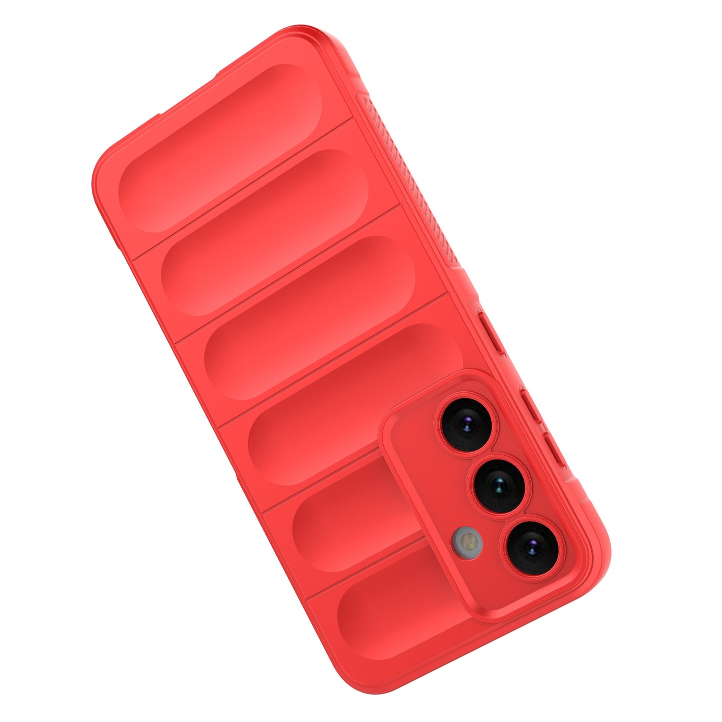 For Samsung Galaxy S24+ TPU Case Rugged Protective Phone Cover - Red