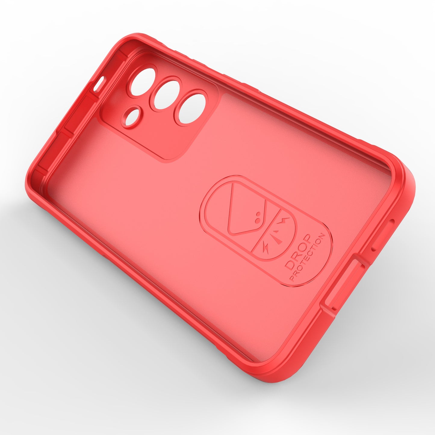 For Samsung Galaxy S24+ TPU Case Rugged Protective Phone Cover - Red