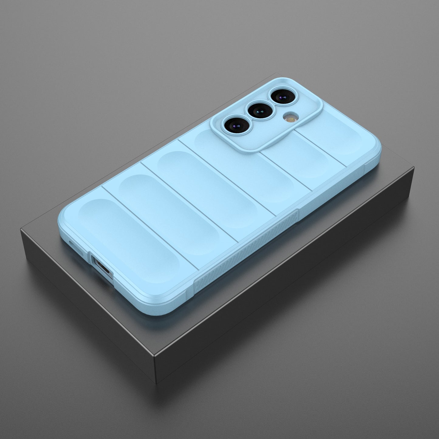For Samsung Galaxy S24+ TPU Case Rugged Protective Phone Cover - Baby Blue