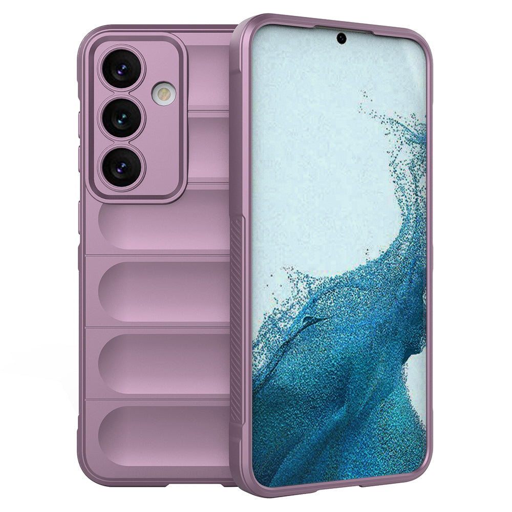 For Samsung Galaxy S24+ TPU Case Rugged Protective Phone Cover - Light Purple