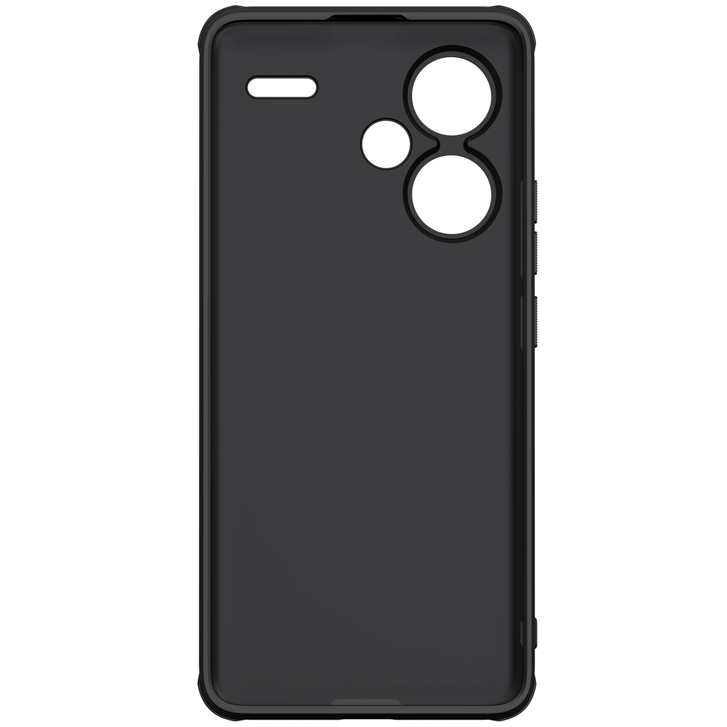 NILLKIN Super Frosted Shield Pro for Xiaomi Redmi Note 13 Pro+ 5G Case PC+TPU Protective Cover - Black