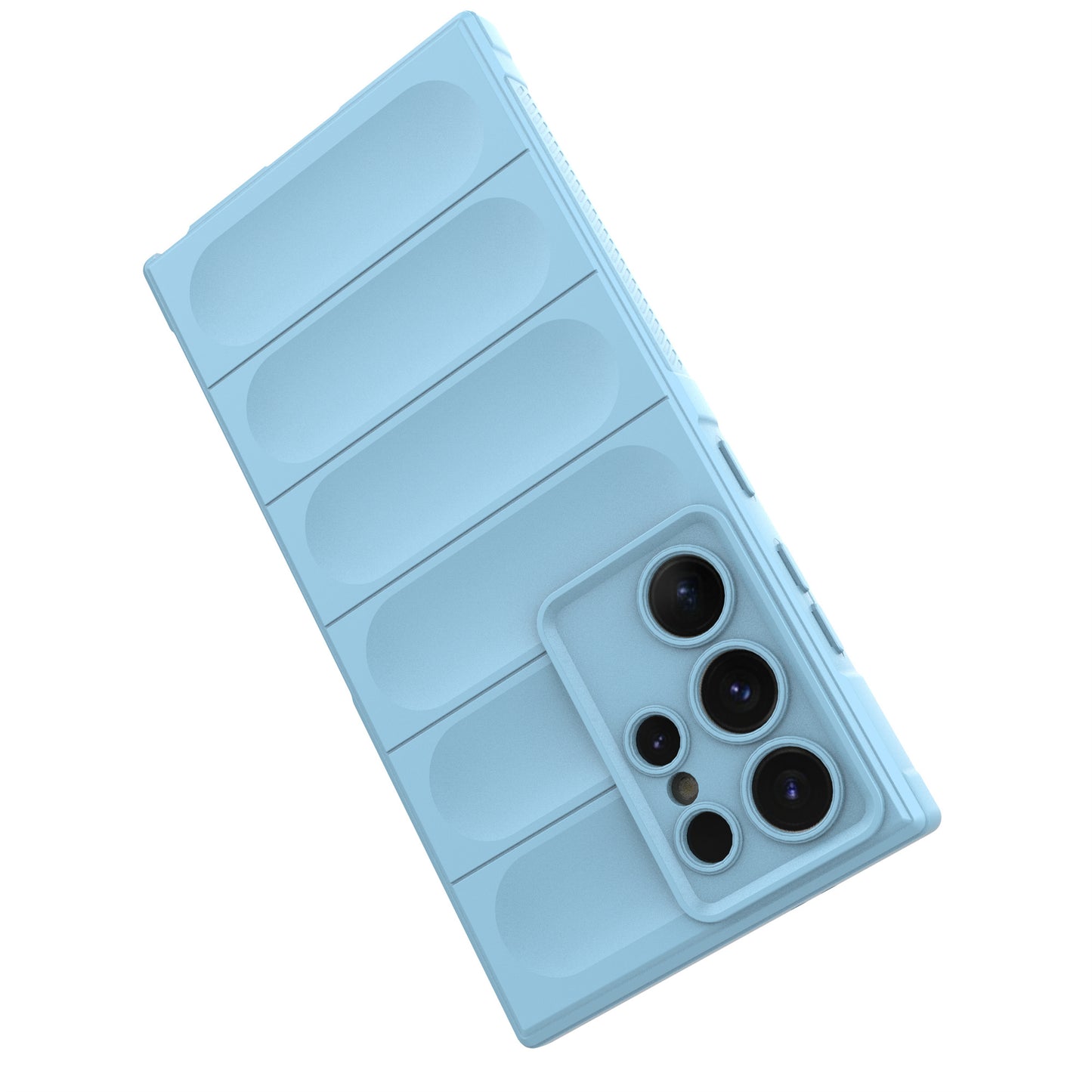For Samsung Galaxy S24 Ultra Case Drop-proof Phone TPU Cover - Baby Blue