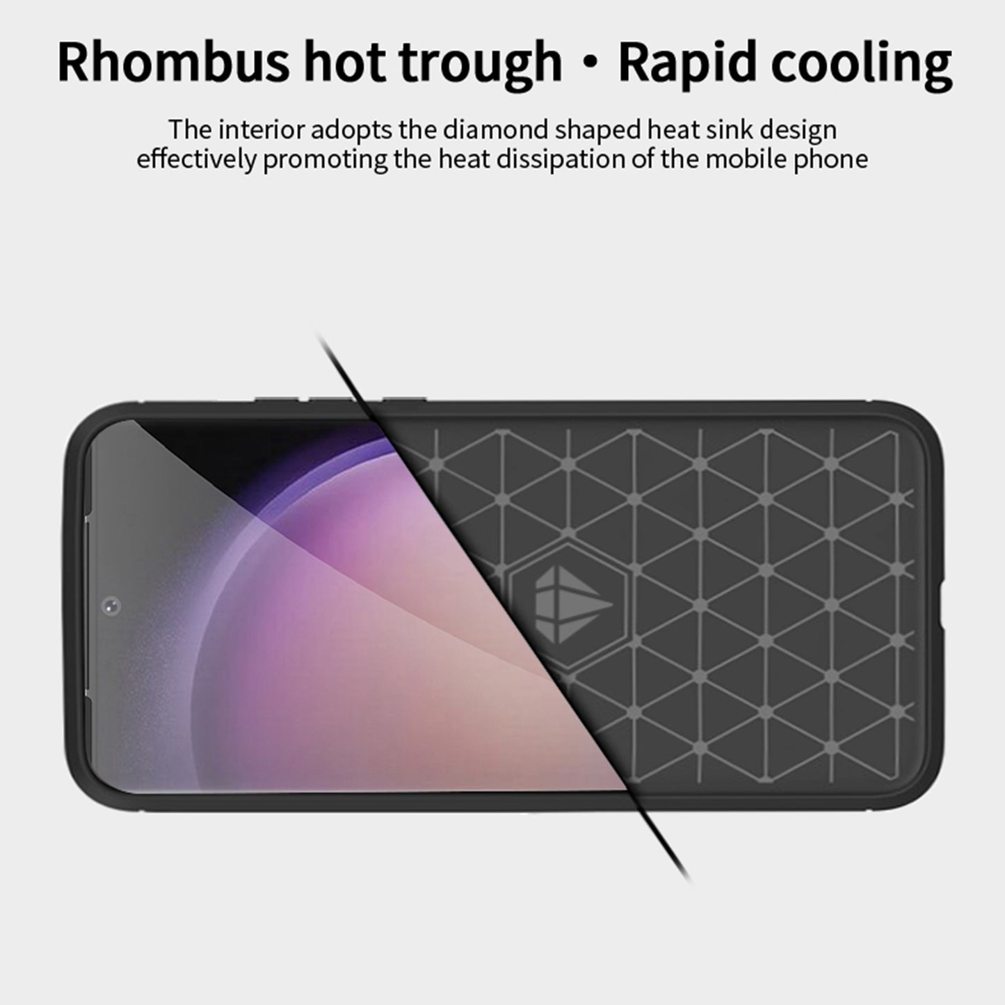 MOFI JK TPU Series-1 For Samsung Galaxy S24 Ultra TPU Case Brushed Phone Cover - Blue