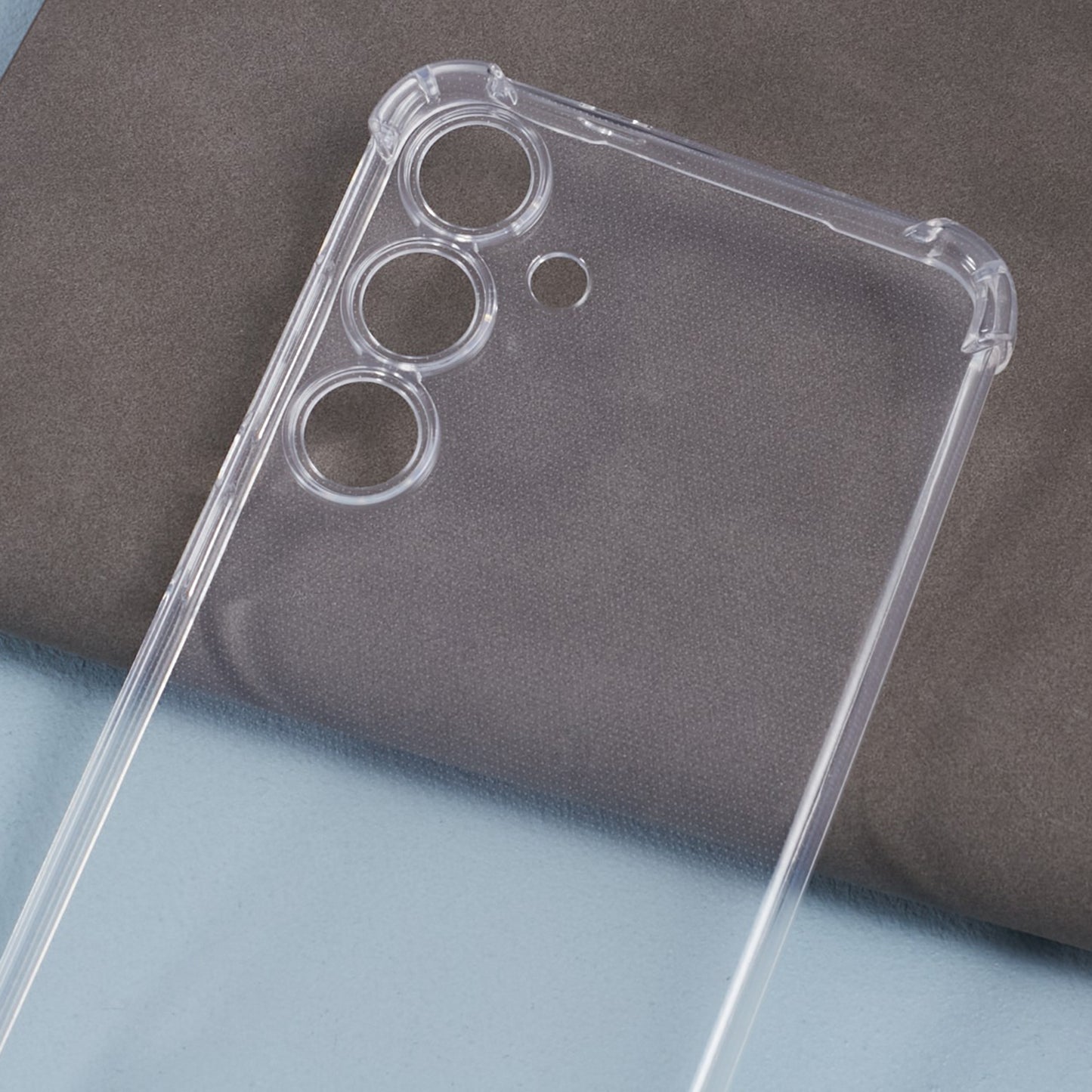 For Samsung Galaxy S24+ Case Enhanced Four Corner Clear Phone TPU Cover