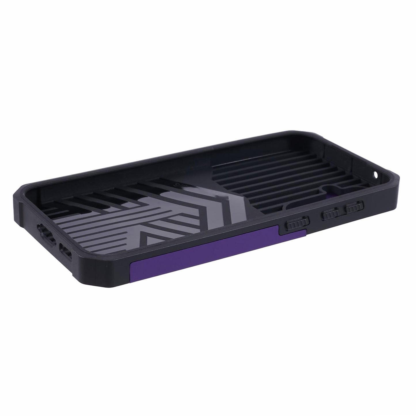 For Samsung Galaxy S24+ Kickstand Cover Camera Protection Phone Case - Purple