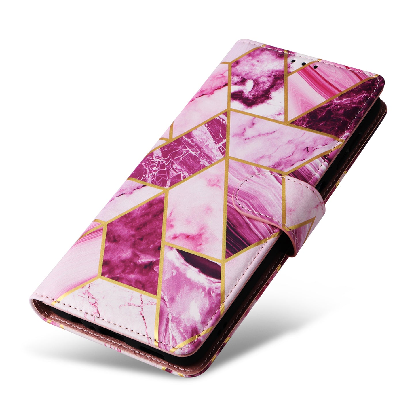 For Samsung Galaxy S24+ Case Pattern Printing Wallet Leather Phone Cover - Purple