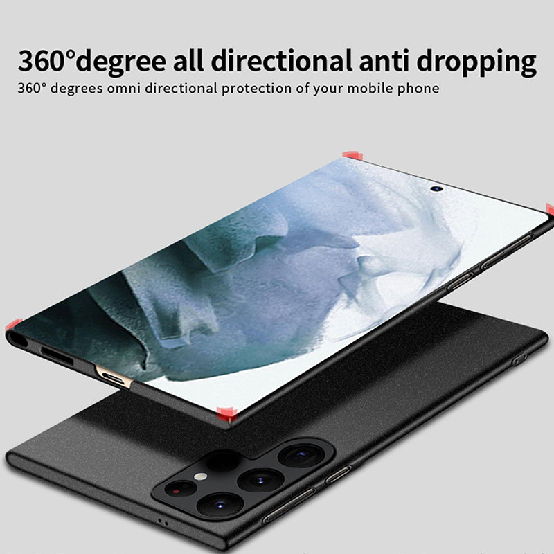 MOFI Shield Matte Series for Samsung Galaxy S24 Ultra Back Case Protective PC Phone Cover - Black