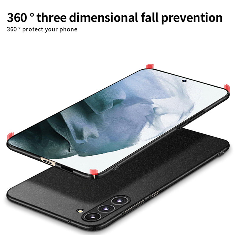 MOFI Shield Matte Series for Samsung Galaxy S24 Phone Case PC Shockproof Slim Cover - Grey