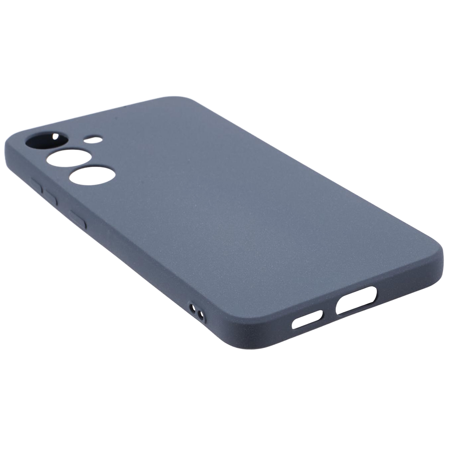 For Samsung Galaxy S24+ Case Anti-drop Matte TPU Smart Phone Protector - Grey