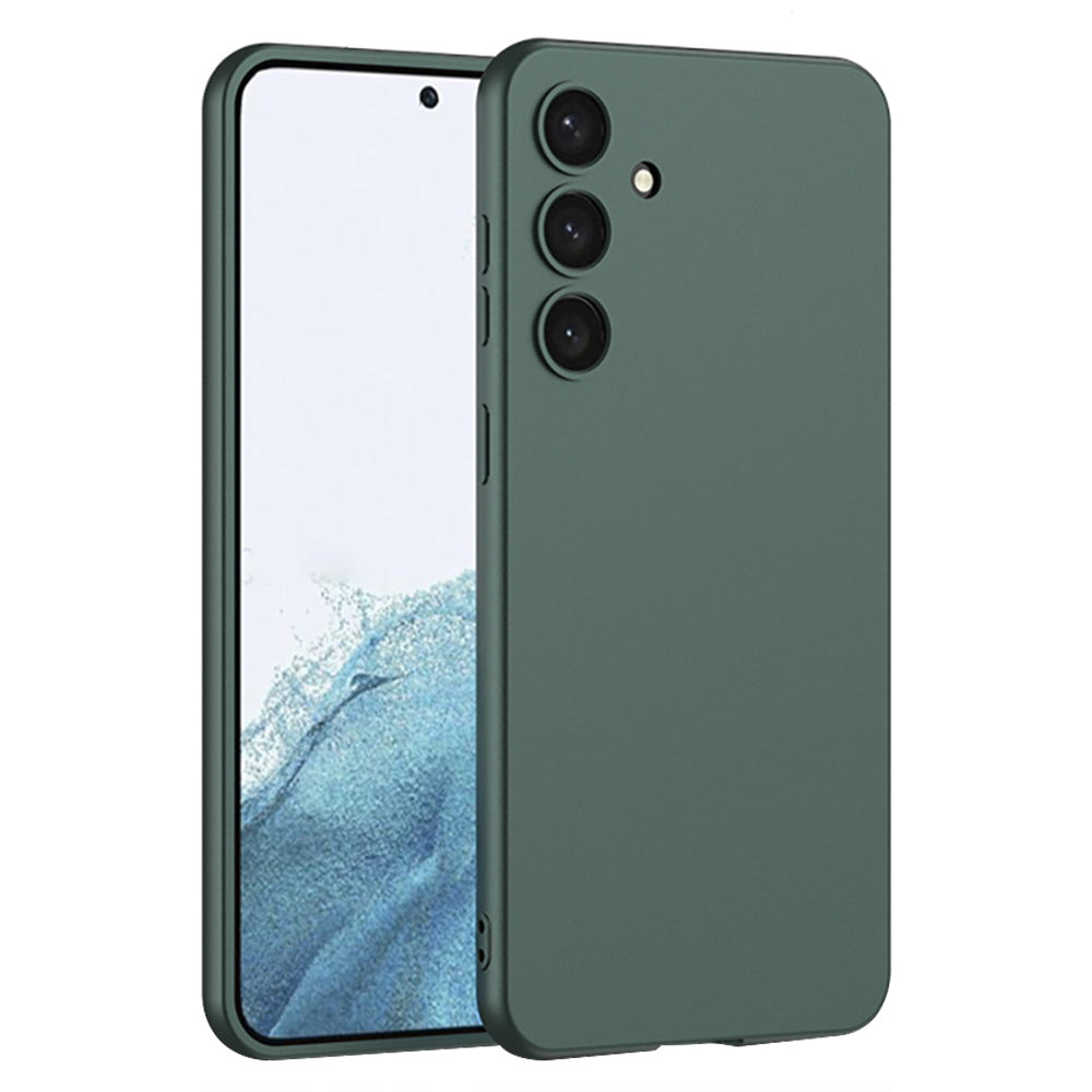 GKK For Samsung Galaxy S24+ Phone Case Skin-touch Ultra Thin PC Back Cover - Green