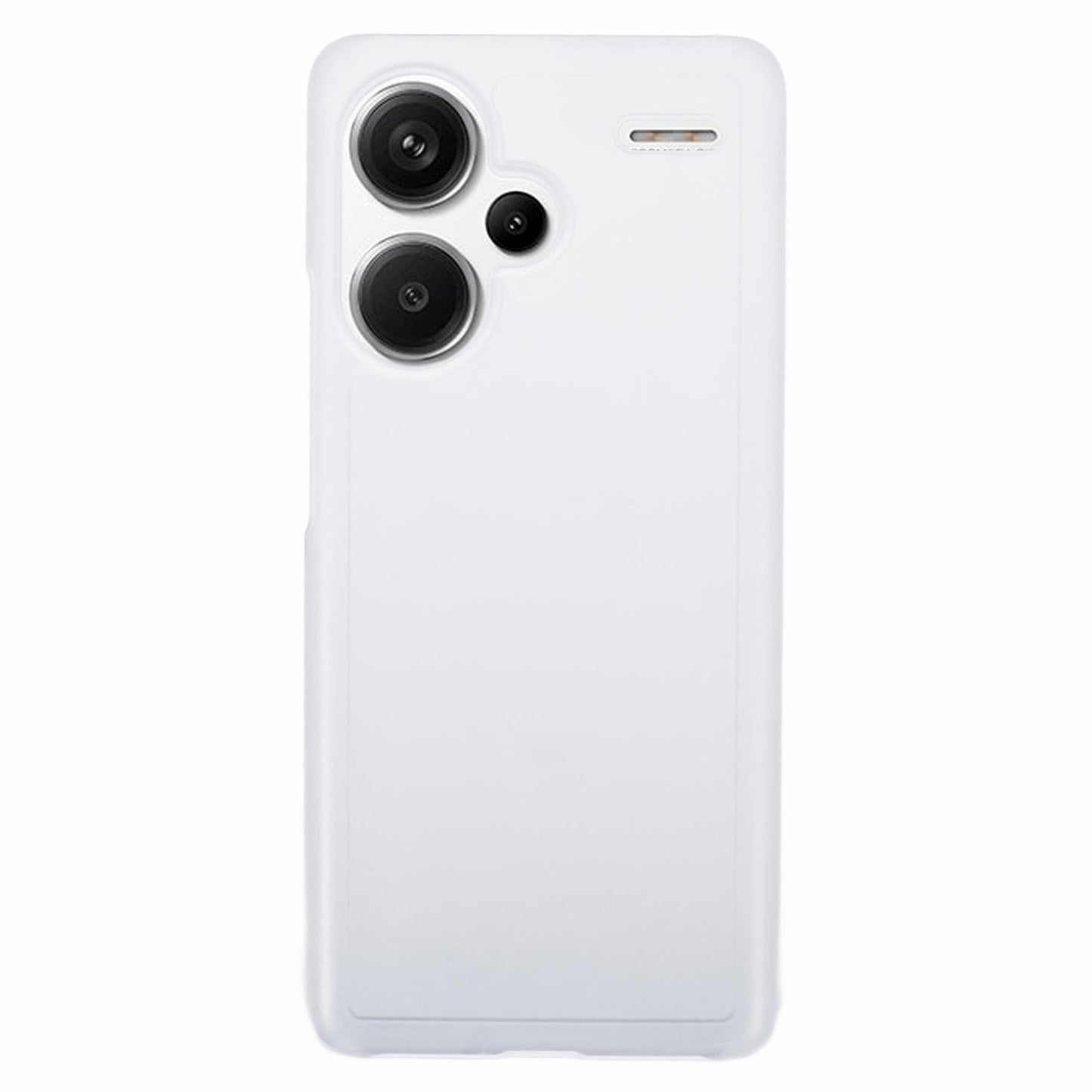 For Xiaomi Redmi Note 13 Pro+ 5G Phone Case Hard PC Rubberized Resist Scratches Cover - Transparent