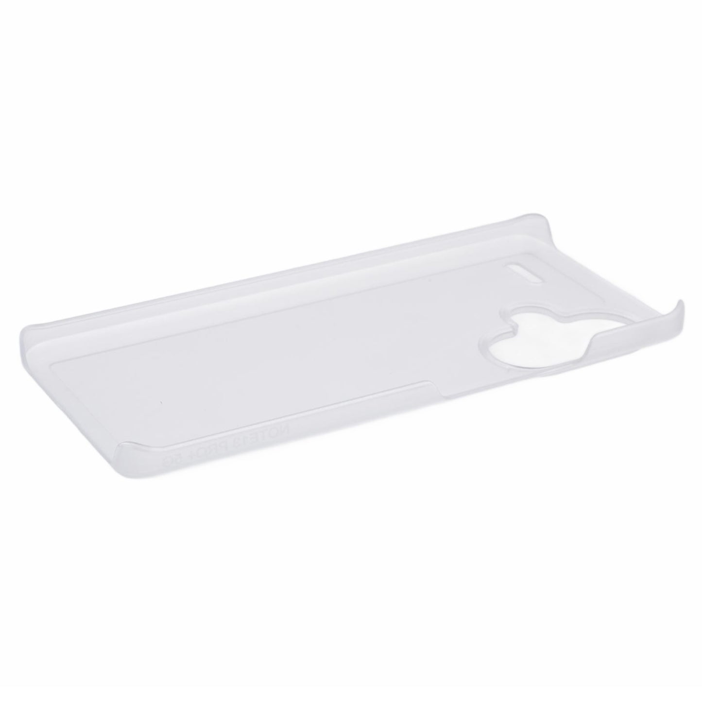 For Xiaomi Redmi Note 13 Pro+ 5G Phone Case Hard PC Rubberized Resist Scratches Cover - Transparent