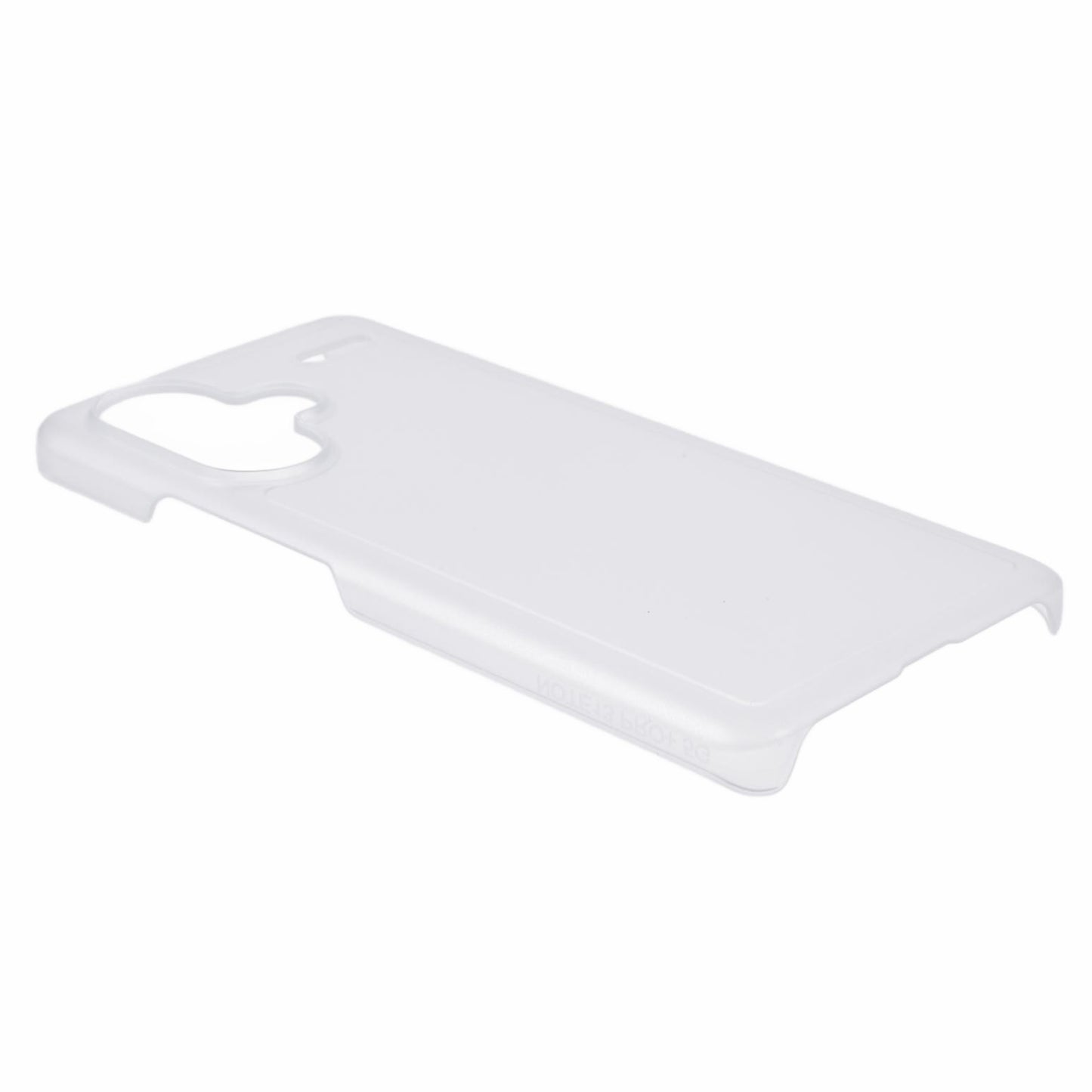 For Xiaomi Redmi Note 13 Pro+ 5G Phone Case Hard PC Rubberized Resist Scratches Cover - Transparent