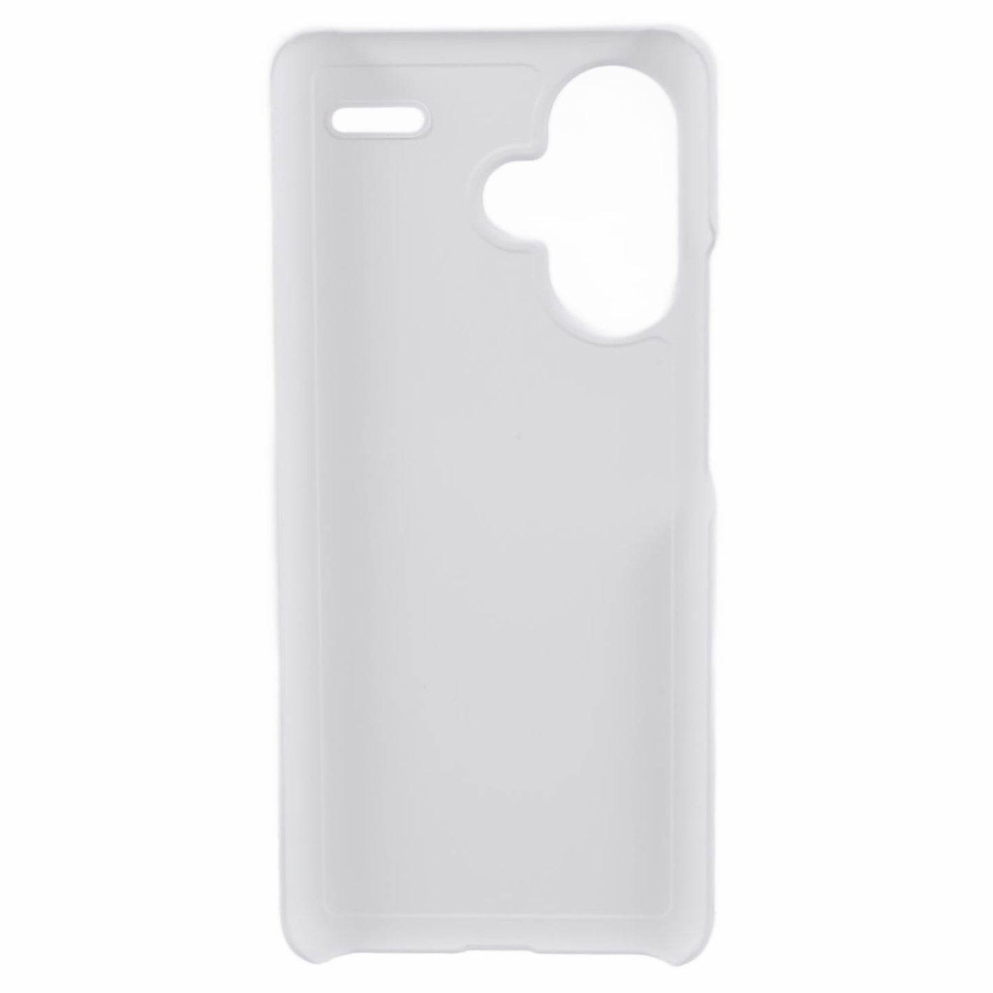 For Xiaomi Redmi Note 13 Pro+ 5G Phone Case Hard PC Rubberized Resist Scratches Cover - White