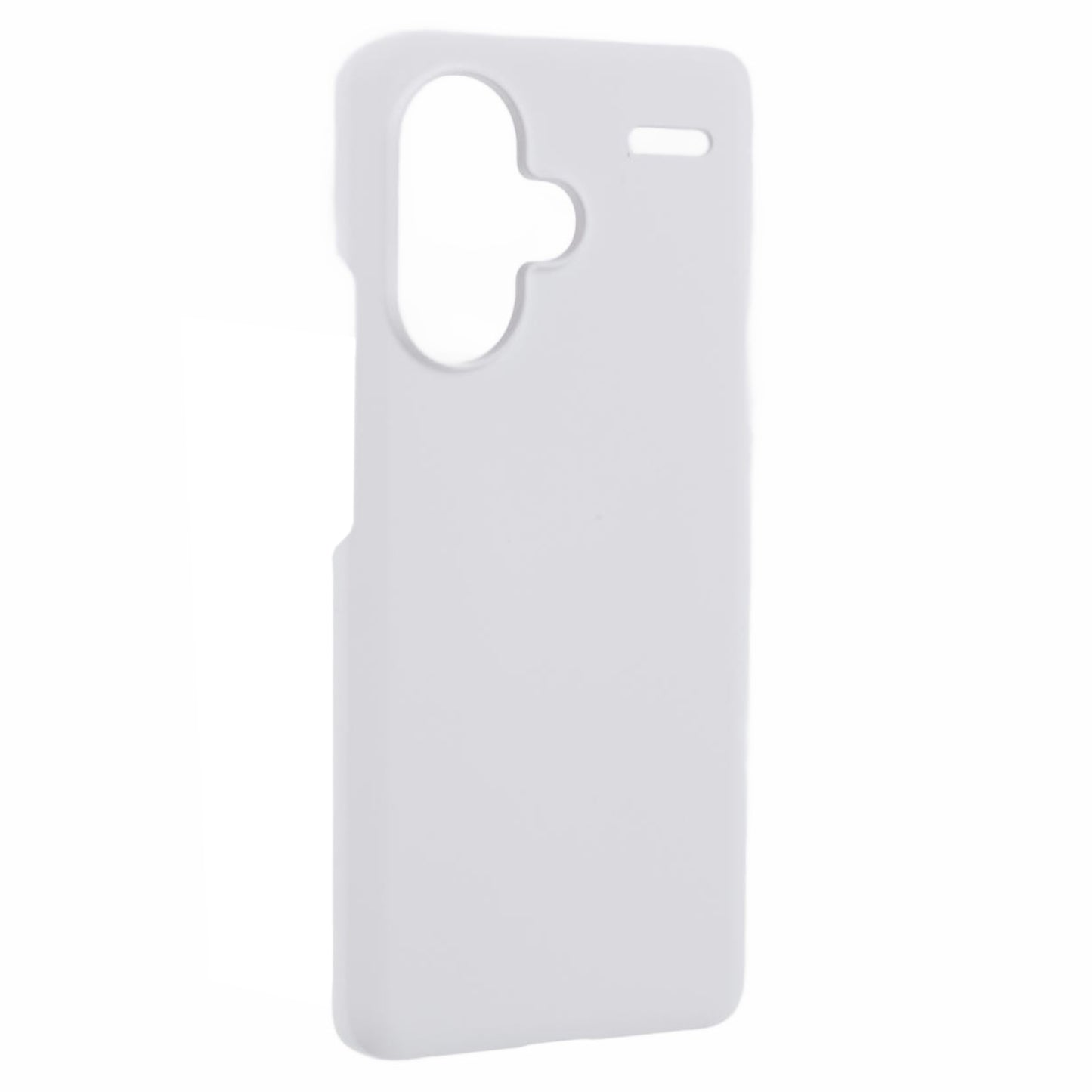 For Xiaomi Redmi Note 13 Pro+ 5G Phone Case Hard PC Rubberized Resist Scratches Cover - White