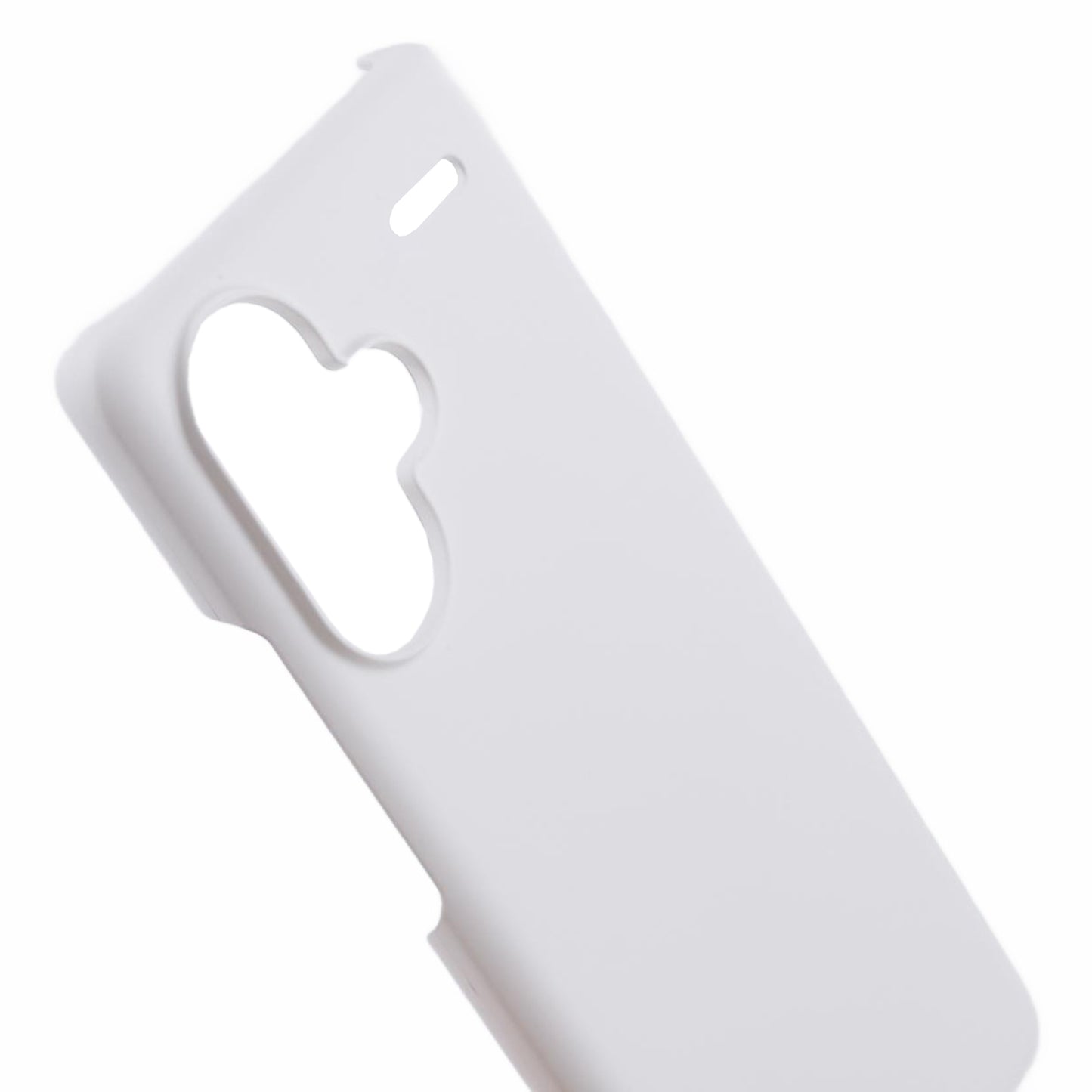 For Xiaomi Redmi Note 13 Pro+ 5G Phone Case Hard PC Rubberized Resist Scratches Cover - White