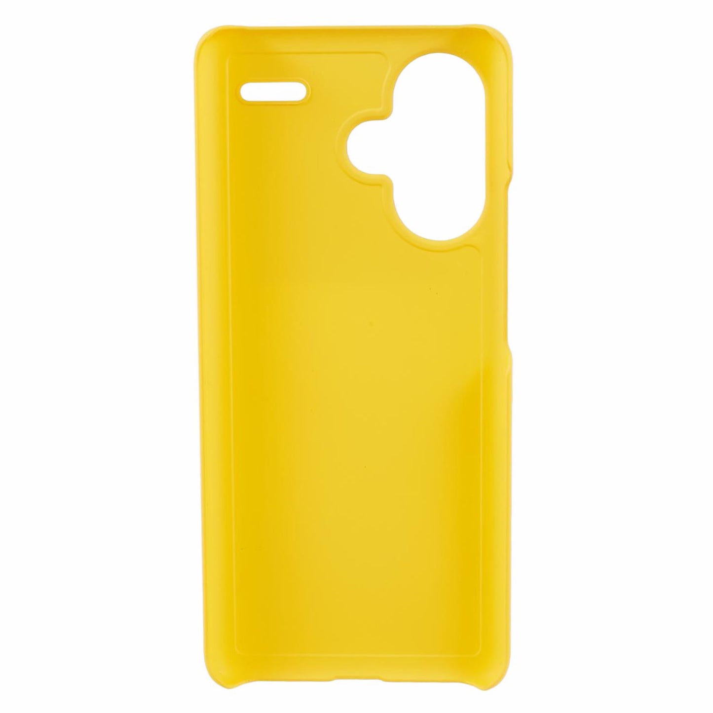 For Xiaomi Redmi Note 13 Pro+ 5G Phone Case Hard PC Rubberized Resist Scratches Cover - Yellow
