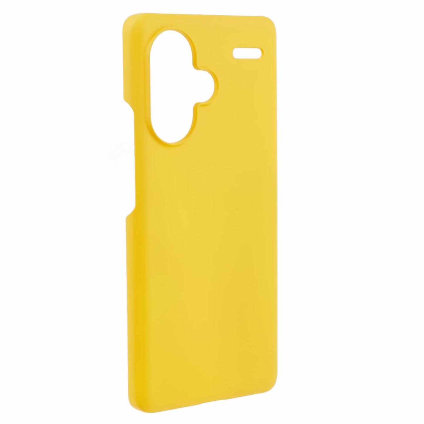 For Xiaomi Redmi Note 13 Pro+ 5G Phone Case Hard PC Rubberized Resist Scratches Cover - Yellow