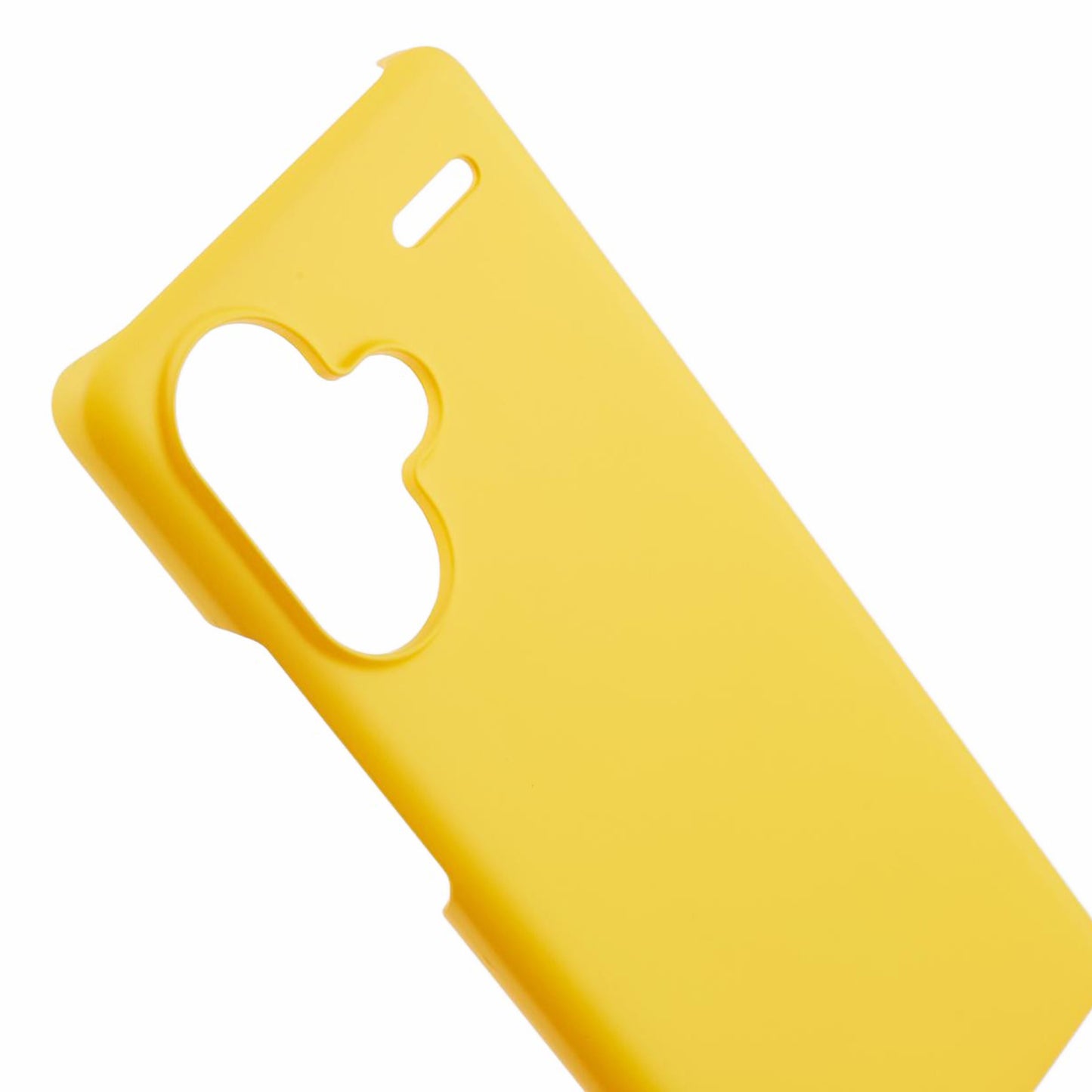 For Xiaomi Redmi Note 13 Pro+ 5G Phone Case Hard PC Rubberized Resist Scratches Cover - Yellow