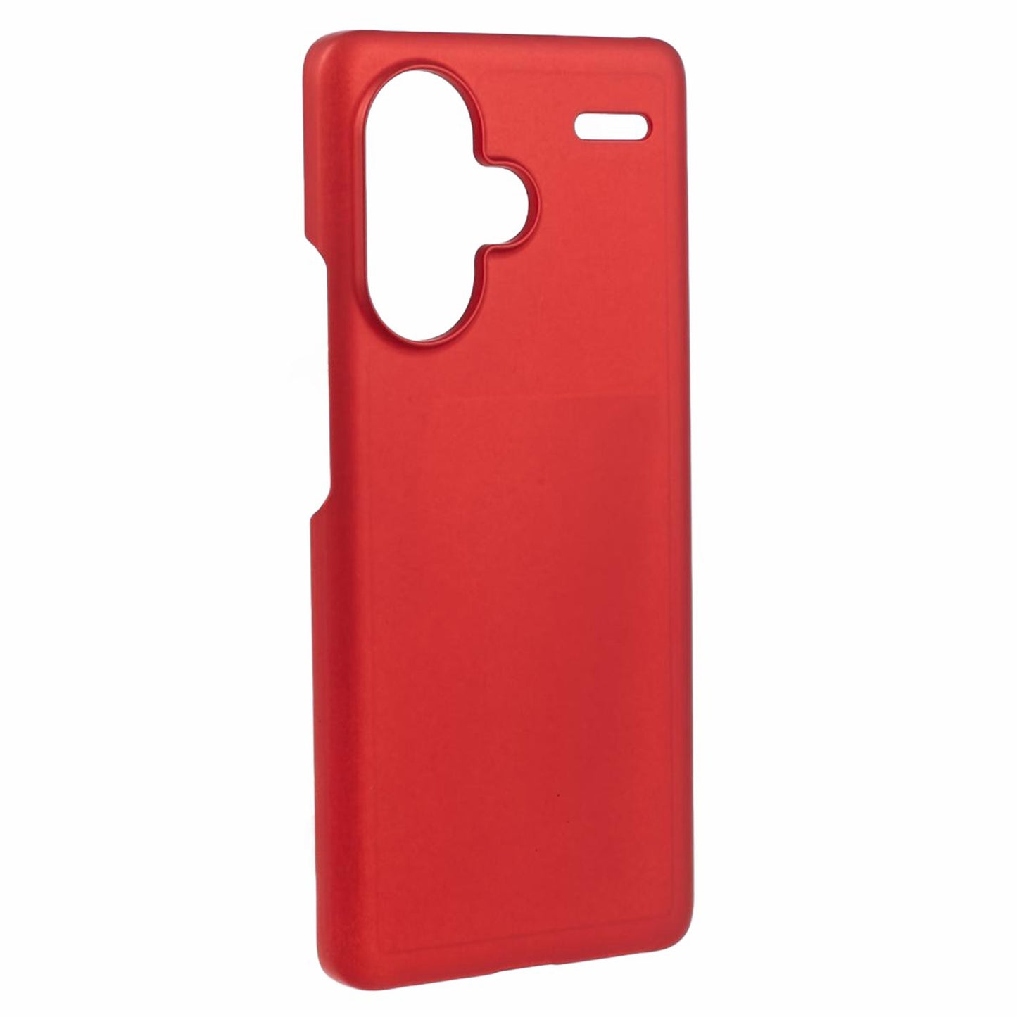 For Xiaomi Redmi Note 13 Pro+ 5G Phone Case Hard PC Rubberized Resist Scratches Cover - Red