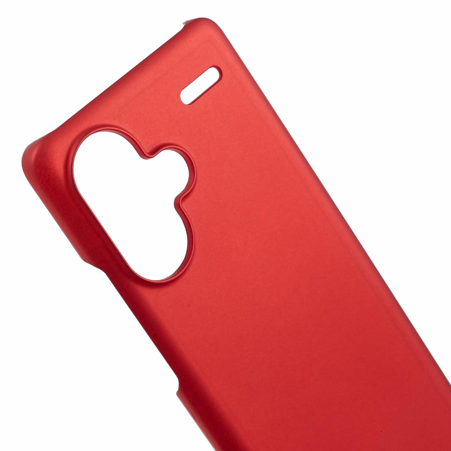 For Xiaomi Redmi Note 13 Pro+ 5G Phone Case Hard PC Rubberized Resist Scratches Cover - Red