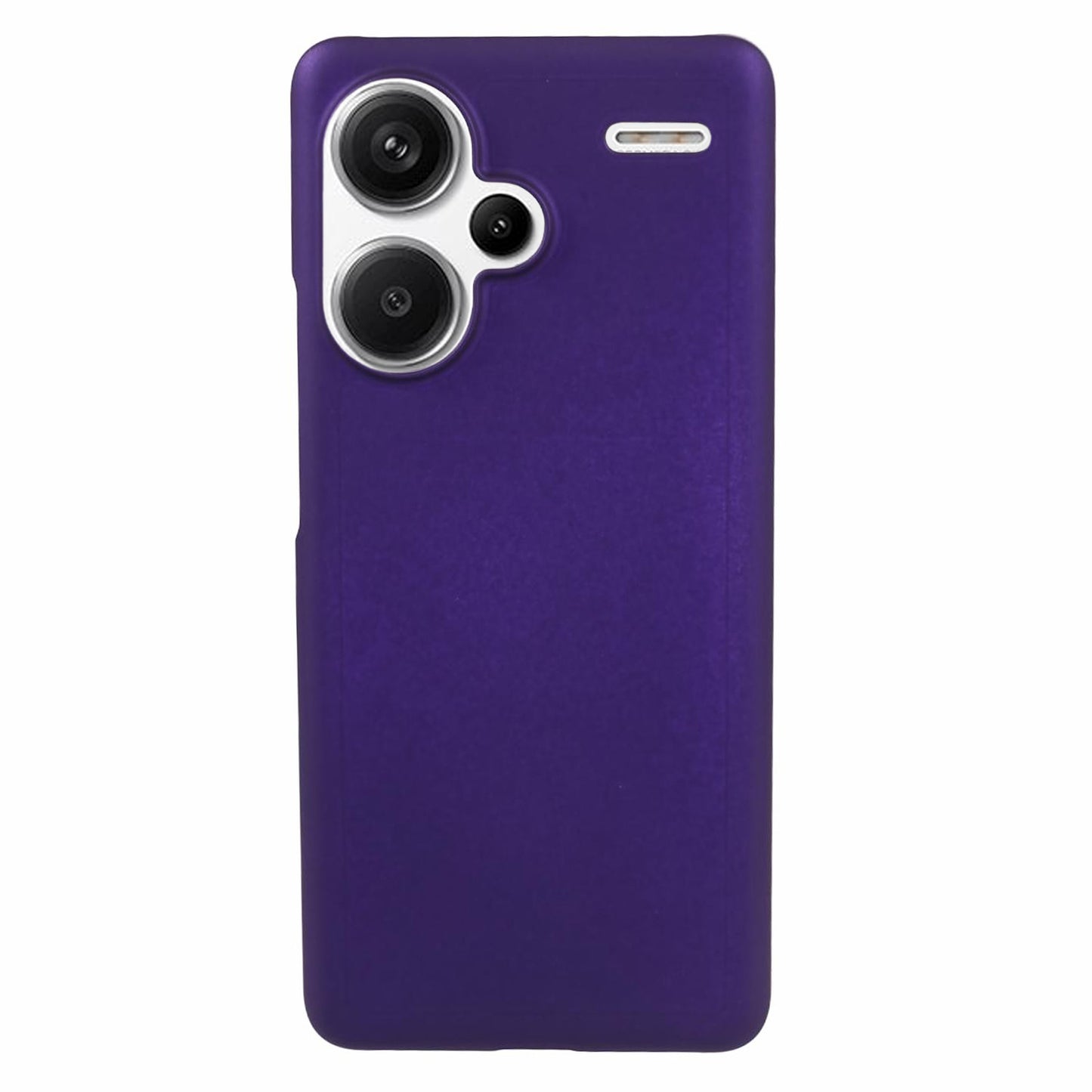 For Xiaomi Redmi Note 13 Pro+ 5G Phone Case Hard PC Rubberized Resist Scratches Cover - Purple