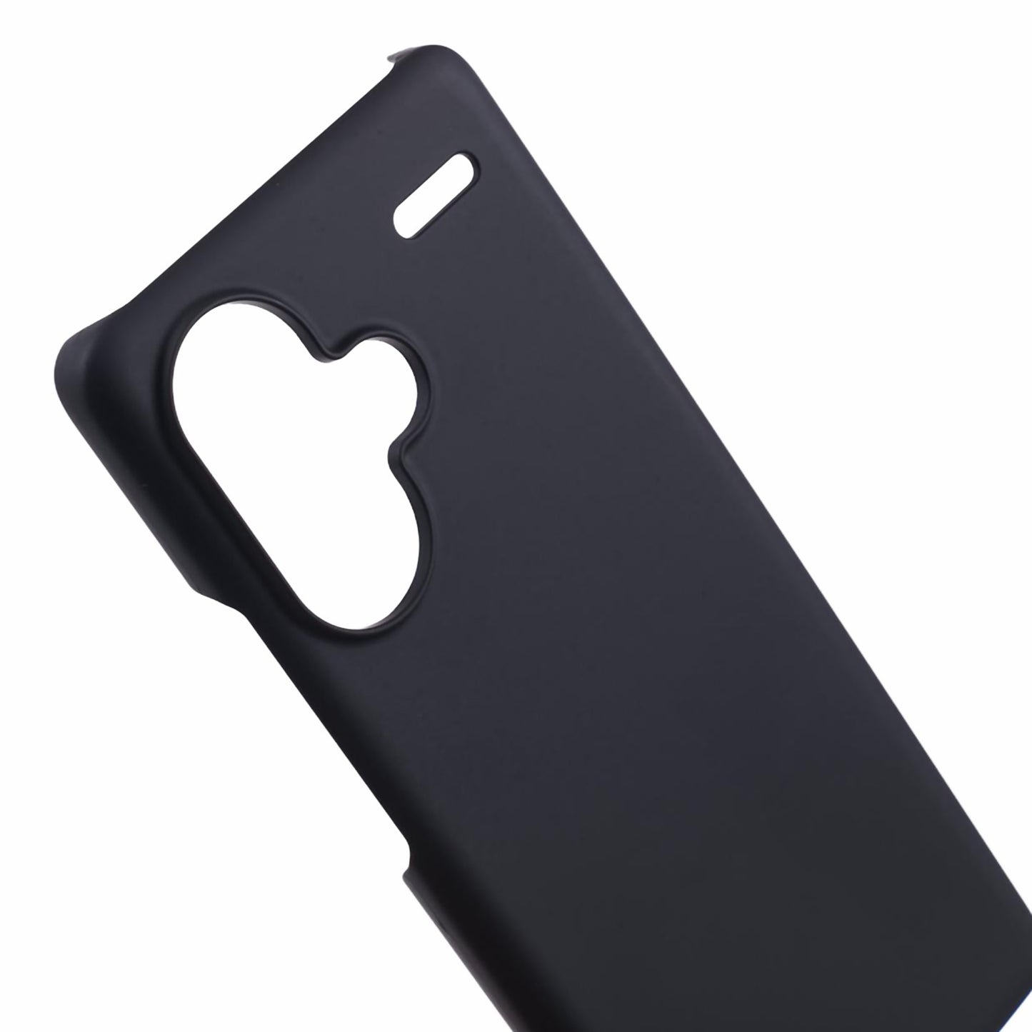 For Xiaomi Redmi Note 13 Pro+ 5G Phone Case Hard PC Rubberized Resist Scratches Cover - Black