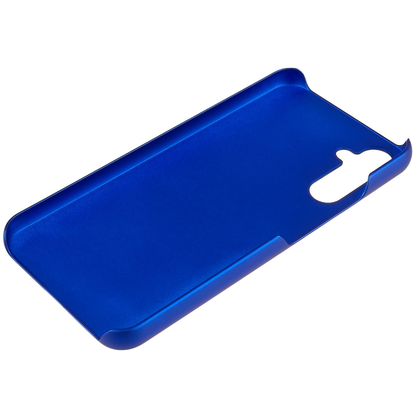 For Samsung Galaxy S24 Slim-Fit Phone Case Rubberized PC Anti-fall Phone Cover - Blue