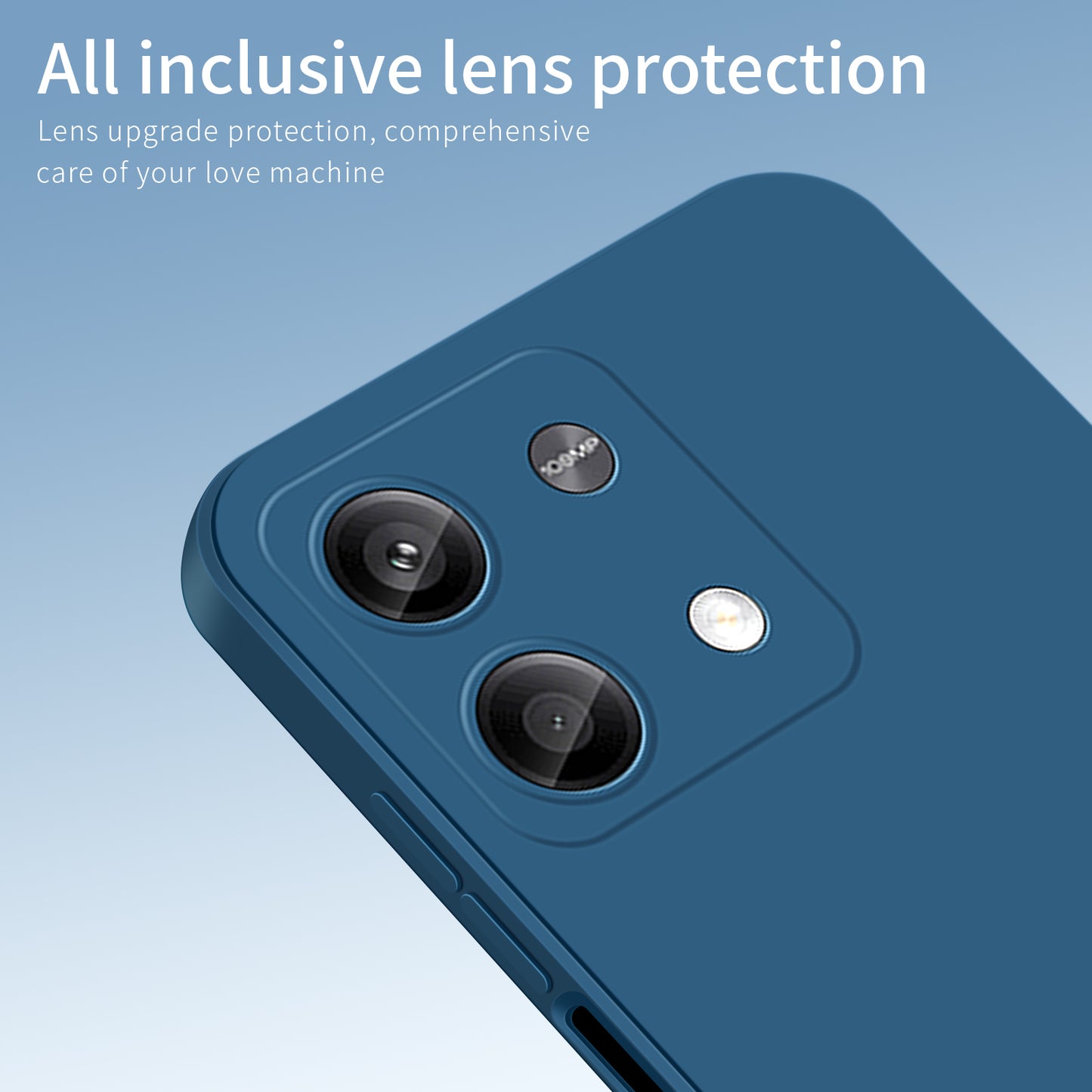 PINWUYO JK Touching Series for Xiaomi Redmi Note 13 5G Case Anti-scratch Soft TPU Cover - Black