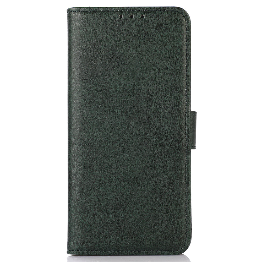 For Xiaomi Redmi Note 13 Pro+ 5G Case Shockproof Cowhide Texture Cell Phone Cover - Green