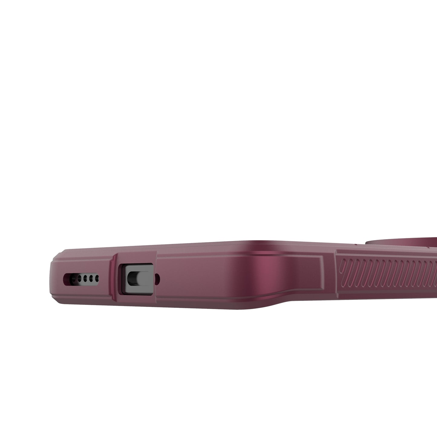 For vivo X100 Pro 5G Case Soft TPU Back Shell Rugged Cell Phone Protector Cover - Wine Red