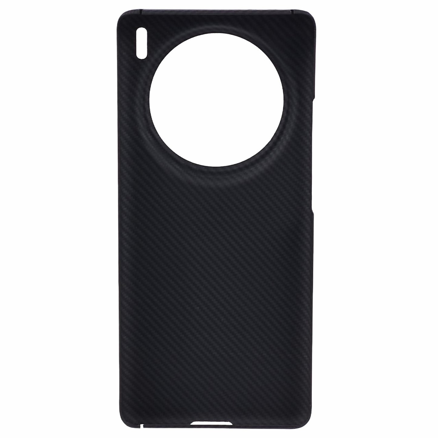 For vivo X100 Pro 5G Cell Phone Case 600D Fine Textured Aramid Fiber Big Lens Cutout Black Shell