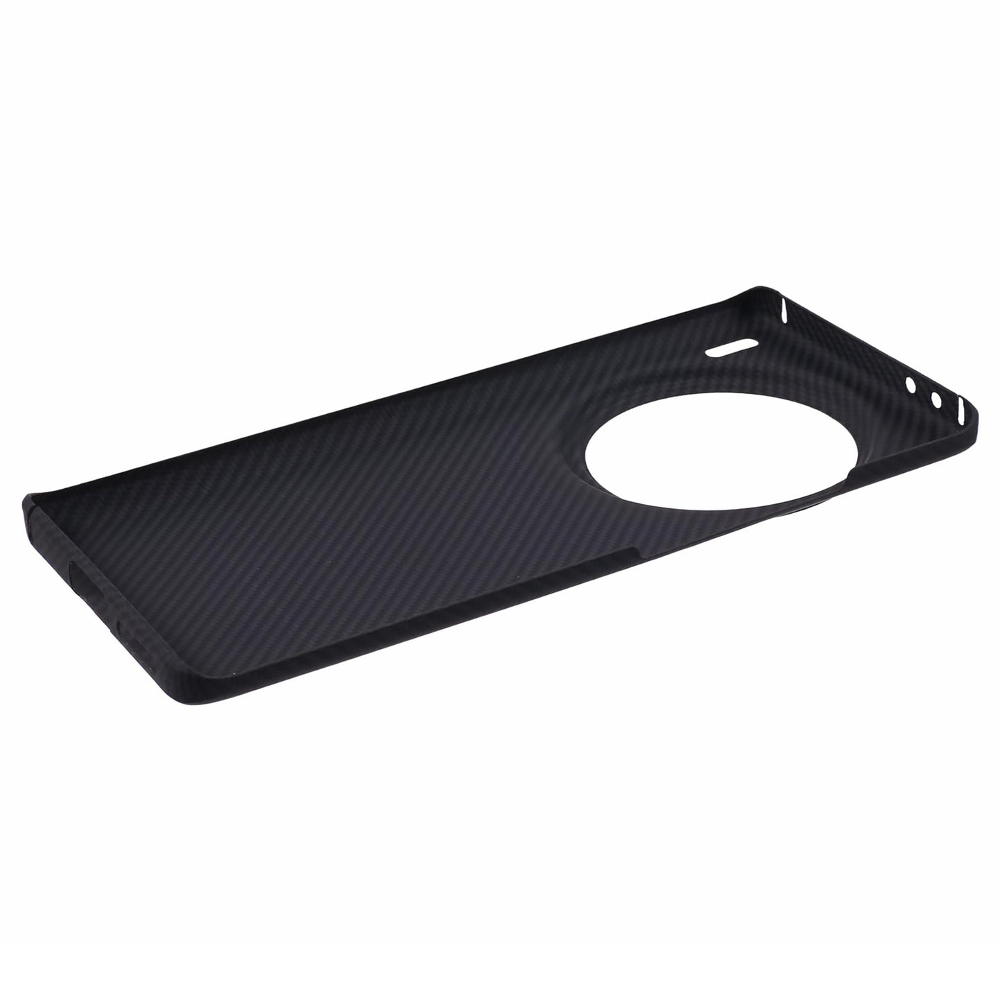 For vivo X100 Pro 5G Cell Phone Case 600D Fine Textured Aramid Fiber Big Lens Cutout Black Shell