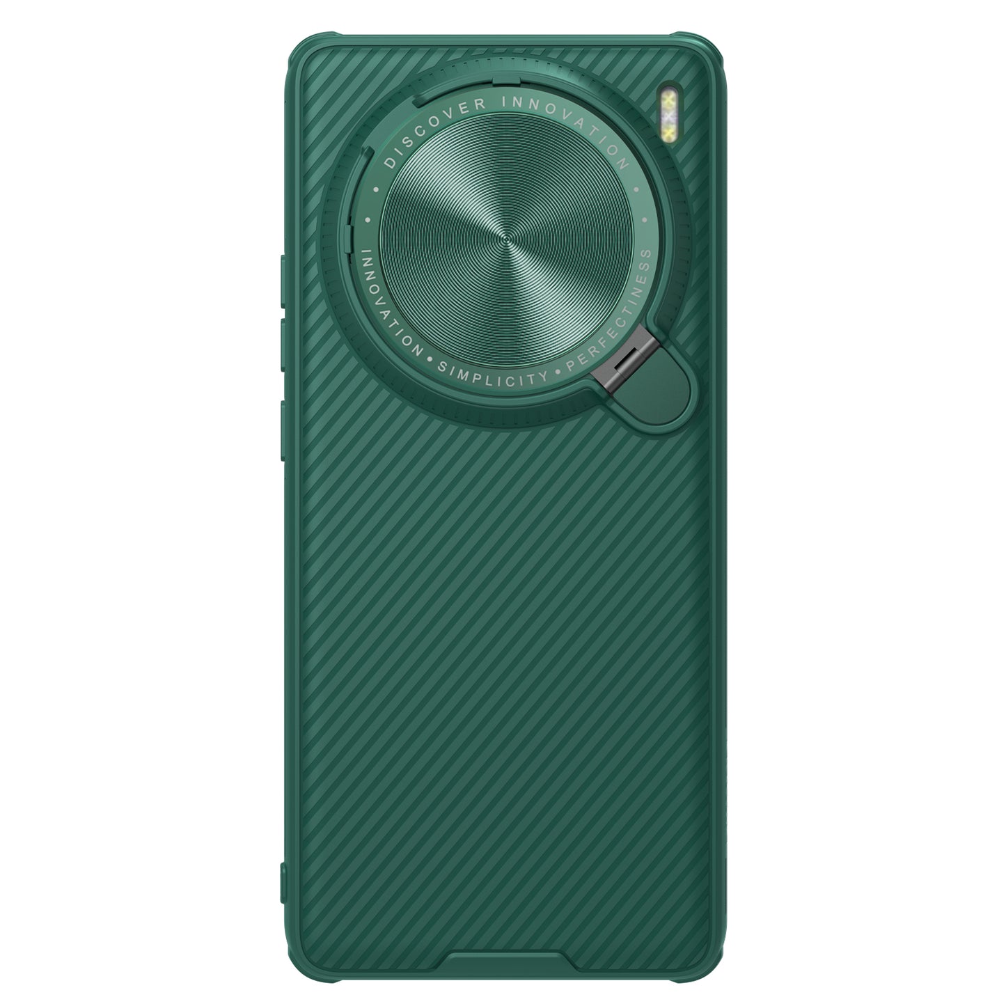 NILLKIN CamShield Prop Series for vivo X100 Pro 5G Case with Camera Cover and Kickstand - Green