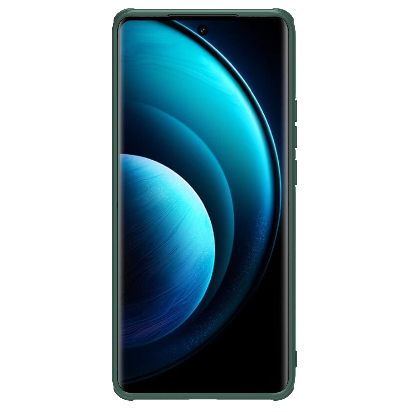 NILLKIN CamShield Prop Series for vivo X100 Pro 5G Case with Camera Cover and Kickstand - Green