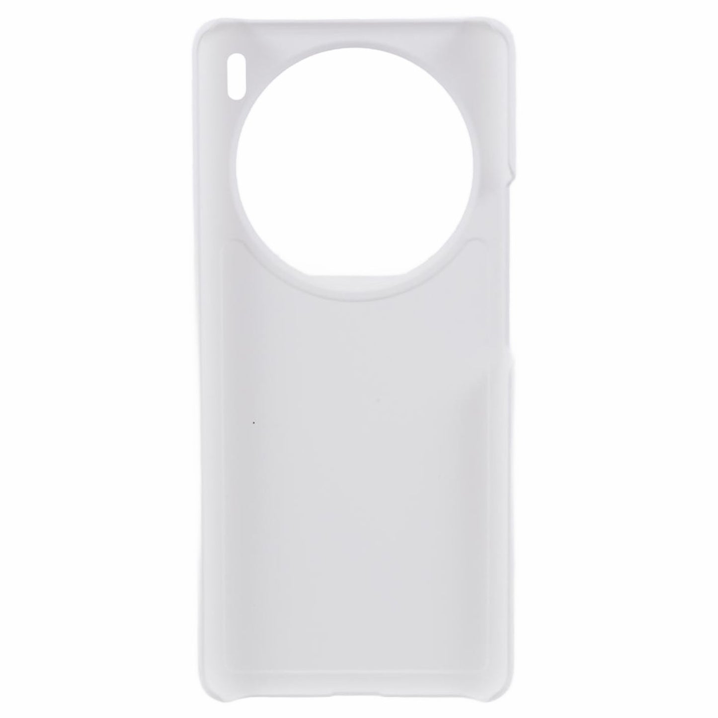 For vivo X100 5G Phone Case Rubberized Hard PC Phone Cover - White