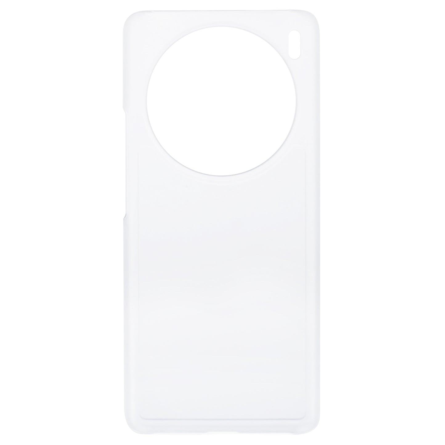 For vivo X100 5G Phone Case Rubberized Hard PC Phone Cover - Transparent