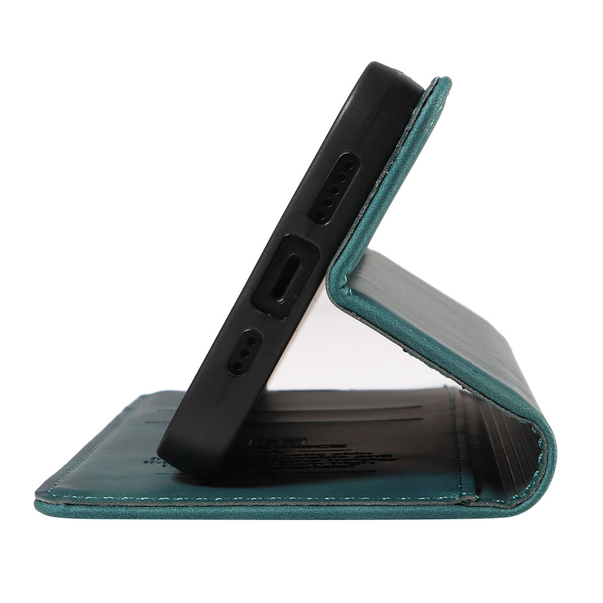 BETOPNICE 003 for Xiaomi Redmi Note 13 Pro 5G Case RFID Blocking Leather Cover with Card Holder - Green